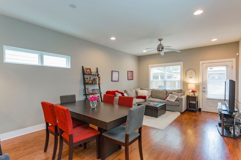 Main living space available to guests.