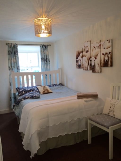 Smaller Double with TV and en-suite with shower