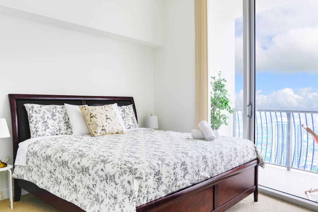 Comfortable master bedroom
