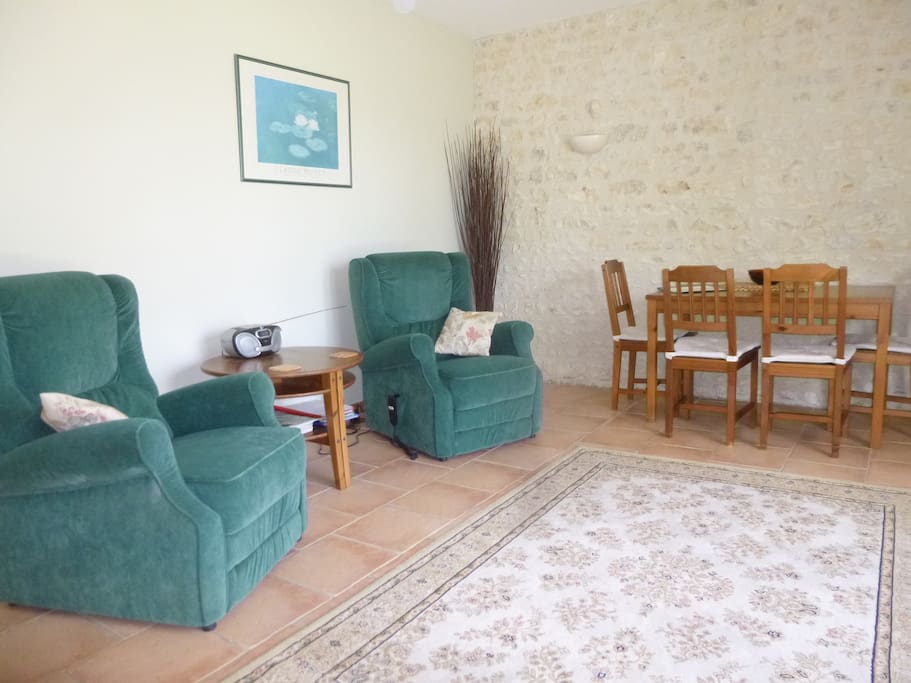 Lounge and dining area
