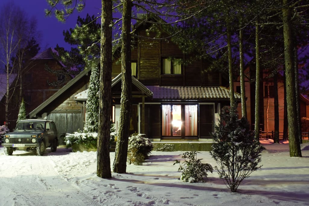 House At Night