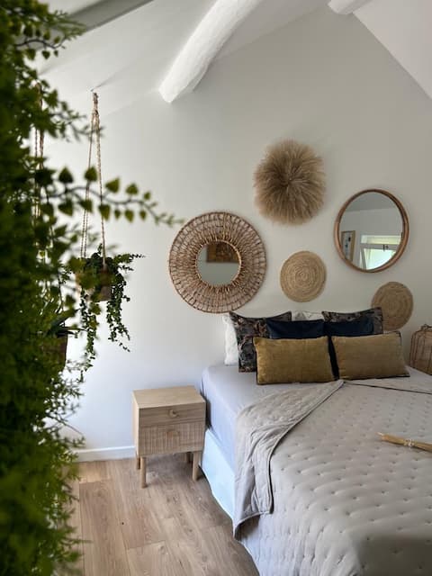 Duplex-Cocooning and private spa