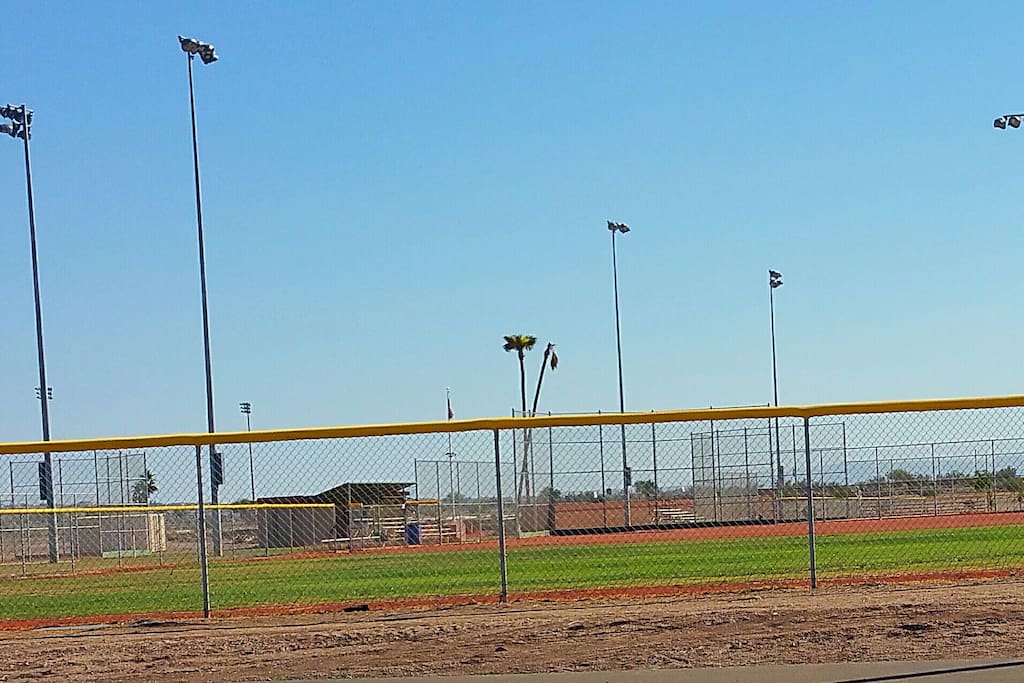 baseball fields