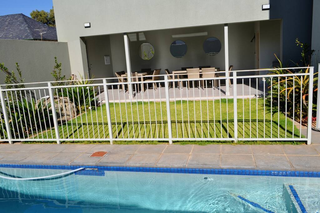 Pool and BBQ facilities