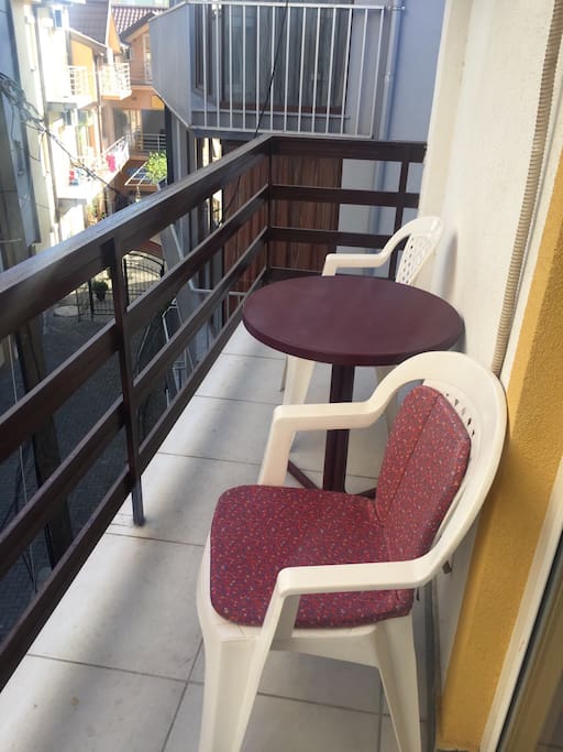 The balcony