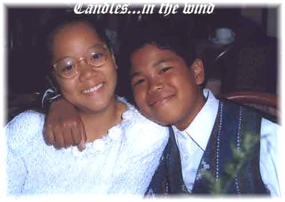 Candice & Myles...many years ago