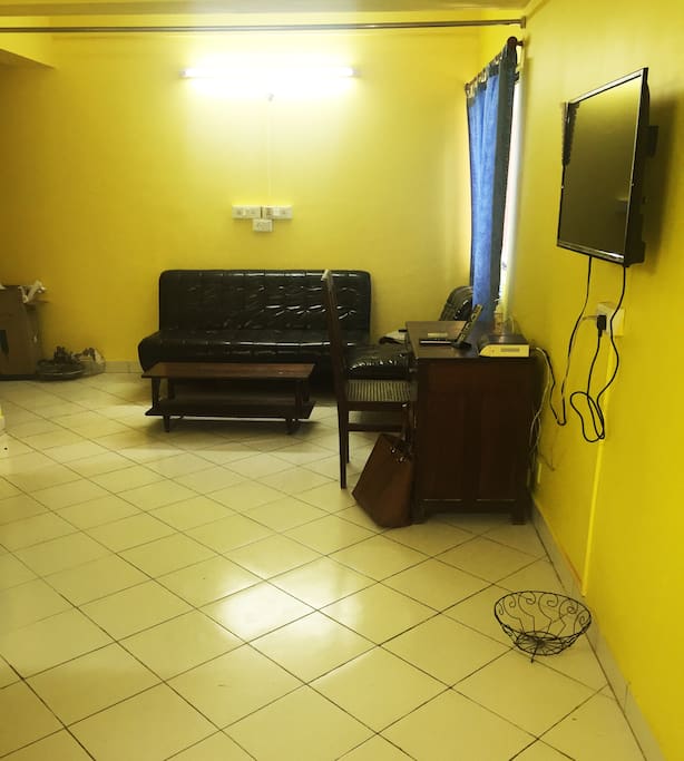 The living room