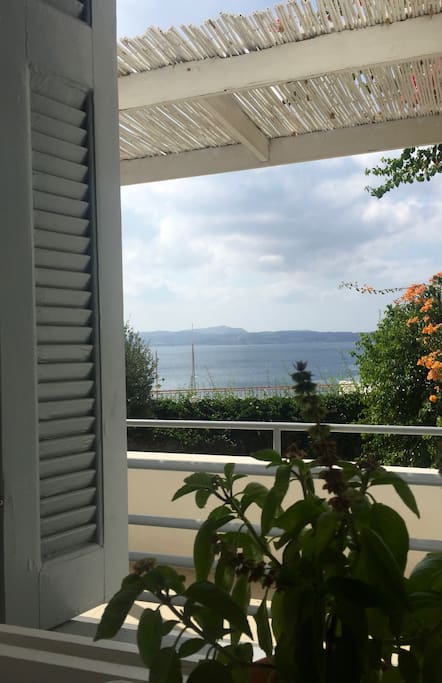 Harbour view from kitchen