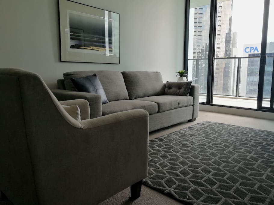 Bright and comfortably furnished