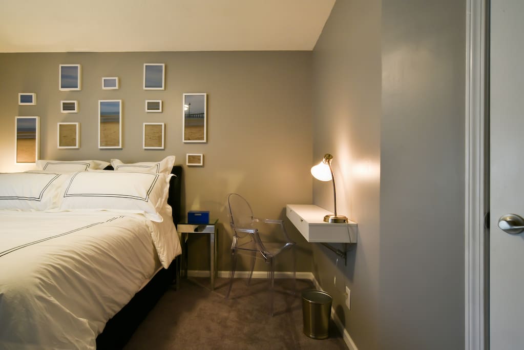 Your desk. Stay connected in the comfort and privacy of your room.