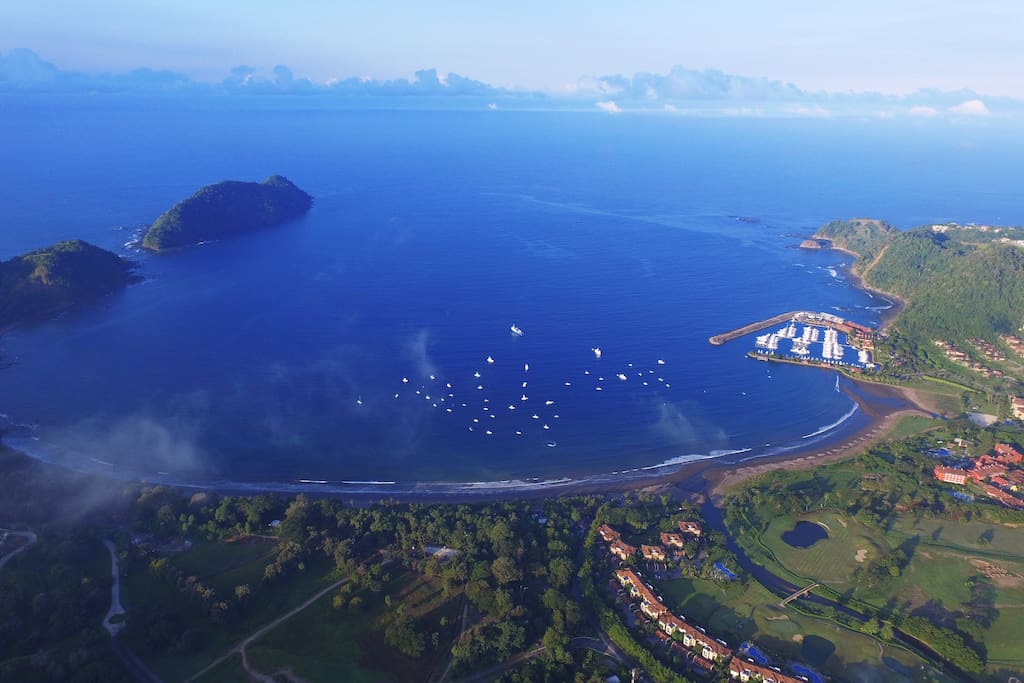 Aerial picture of Los Sueños resort