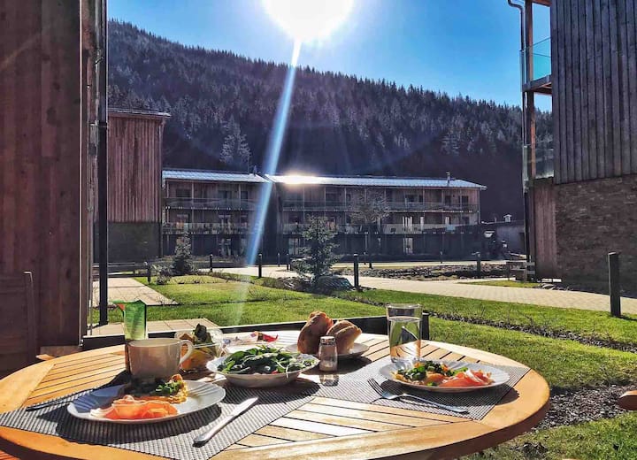 Apartmá S Předzahrádkou Venkovní Grill+láhev Sektu - Spindlermühle