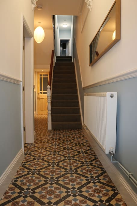 Entrance Hall with tiled floor