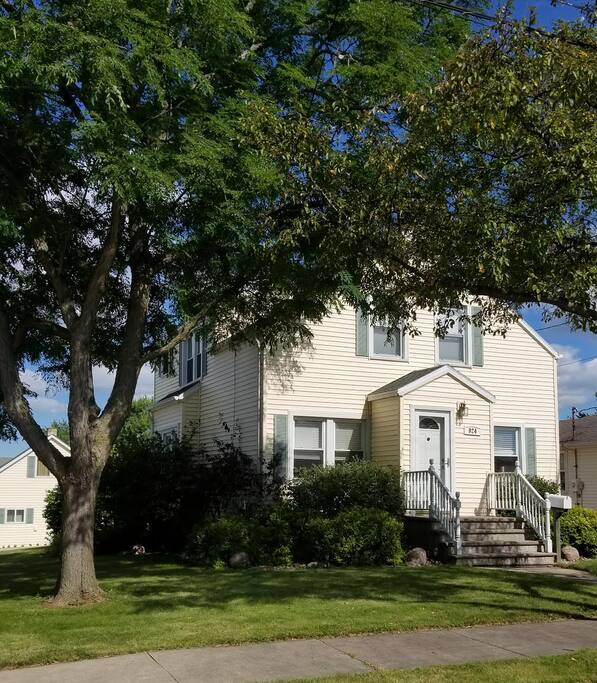 Front of the house