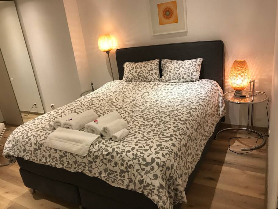 Comfortable Boxspring Bed