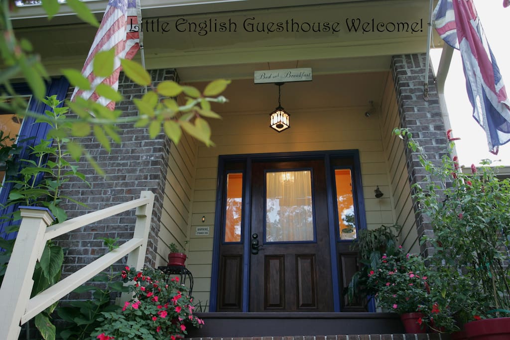 Come on in! We'll put the kettle on and make a cup of tea!