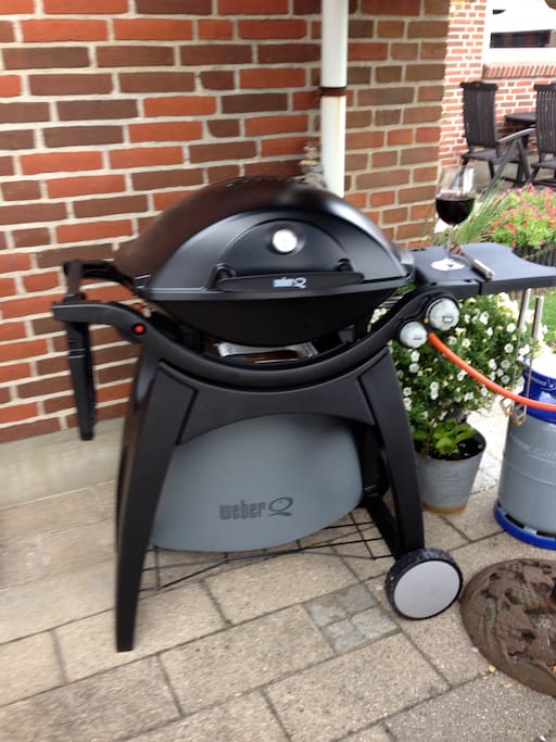 go grill der er gas på flasken