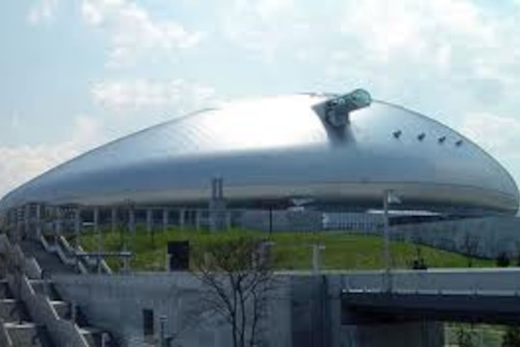 This is the Sapporo Dome