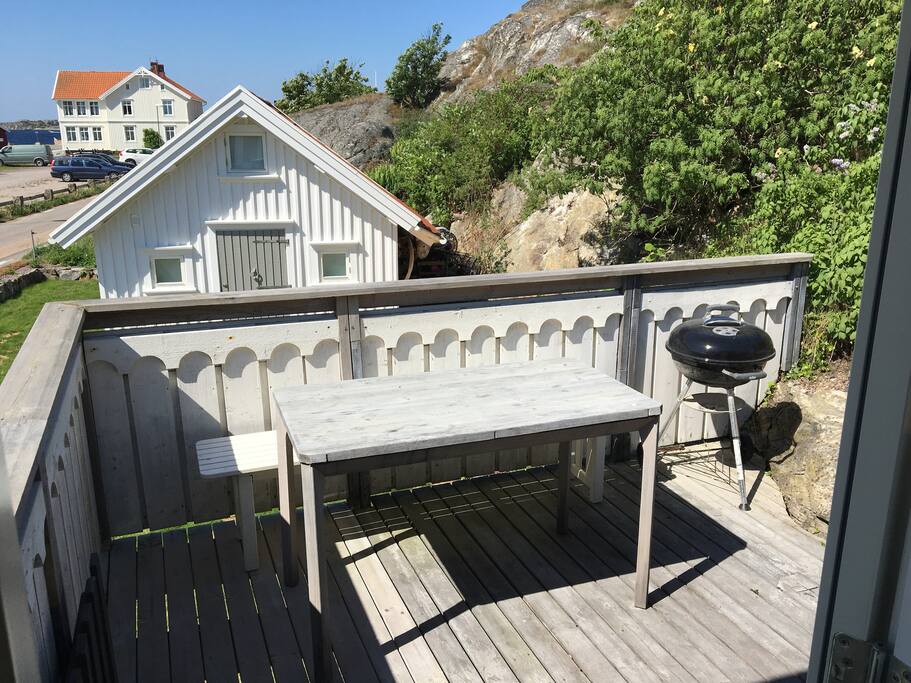 Vy från altan/gäststuga