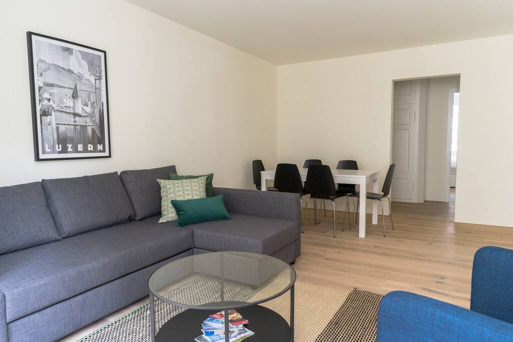 Living Room - Dining Area