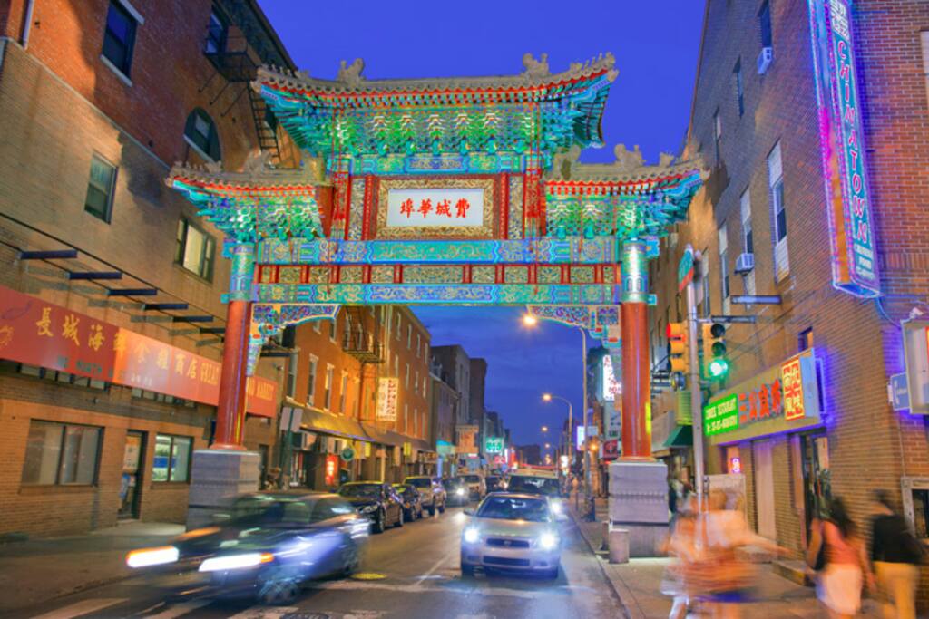 Chinatown just 3 minutes walk.