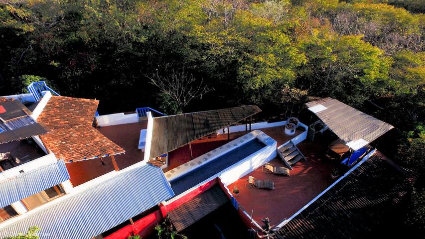 Dpt. with views, inside the forest of Playa Negra