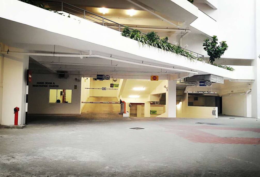 Parking Entry + Guard House