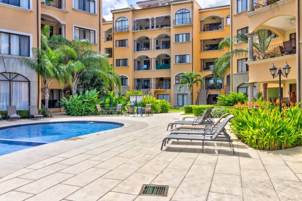 Zona de la piscina