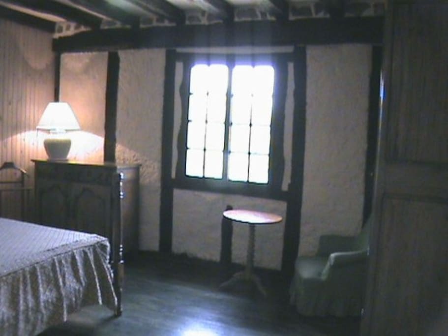 une partie de la chambre verte