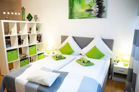 ❤ Central, cozy appartement, WiFi, Free Parking ❤