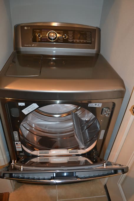 Steam clean or dry clothes