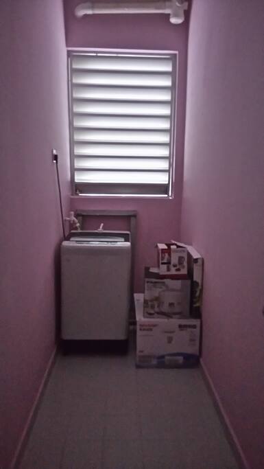 Washer area