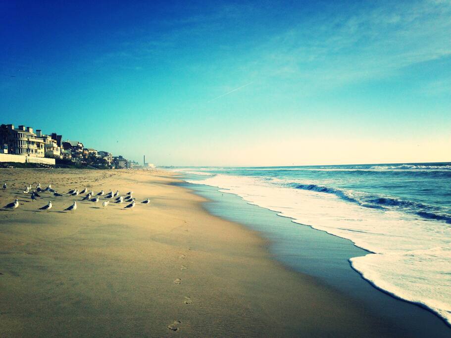 Beach-5-8min walk from home :)