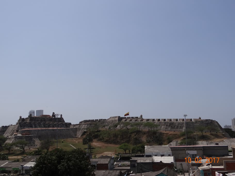 Vista al castillo San Felipe