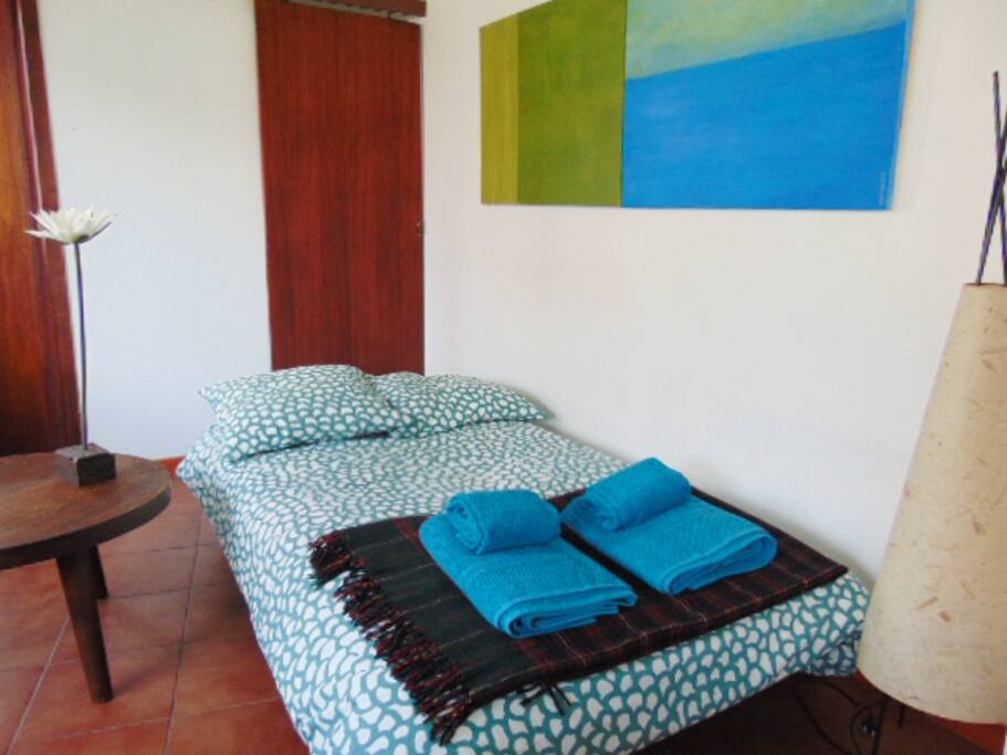 The sofa bed