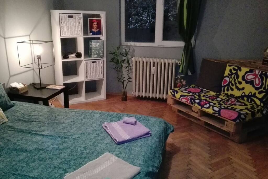 The room