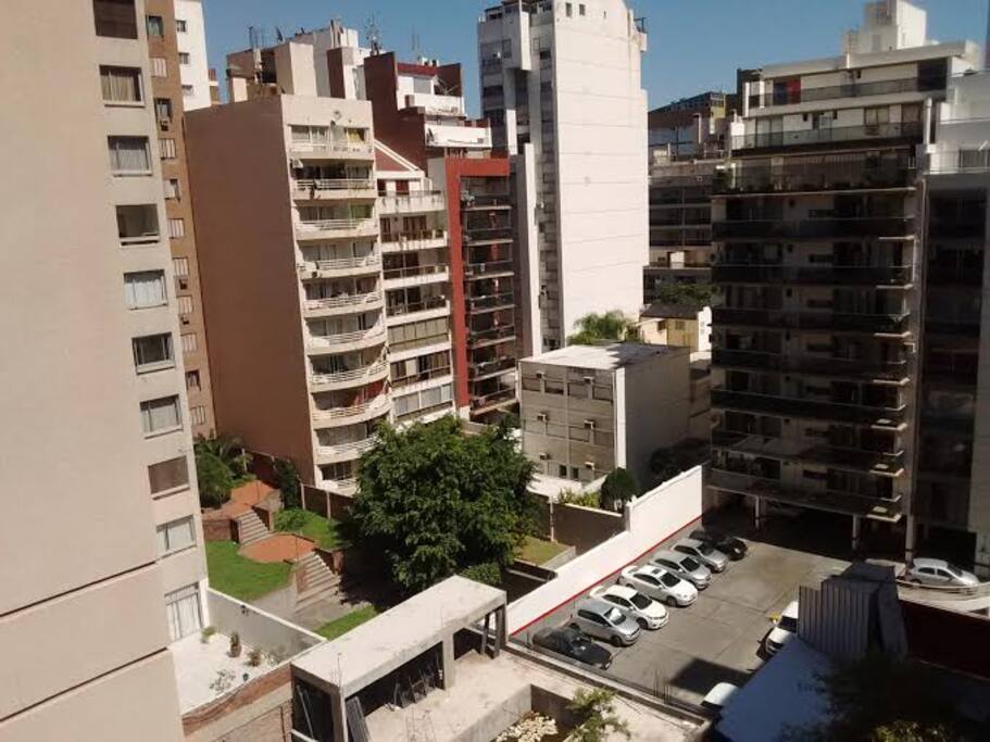 Vista desde el balcón