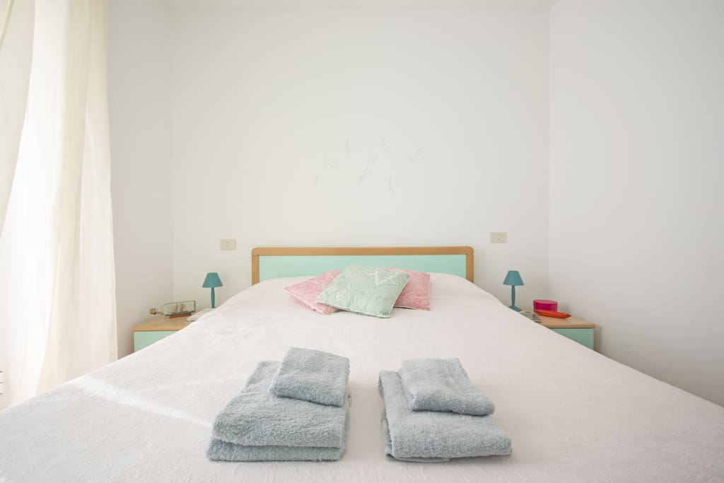 La camera da letto matrimoniale