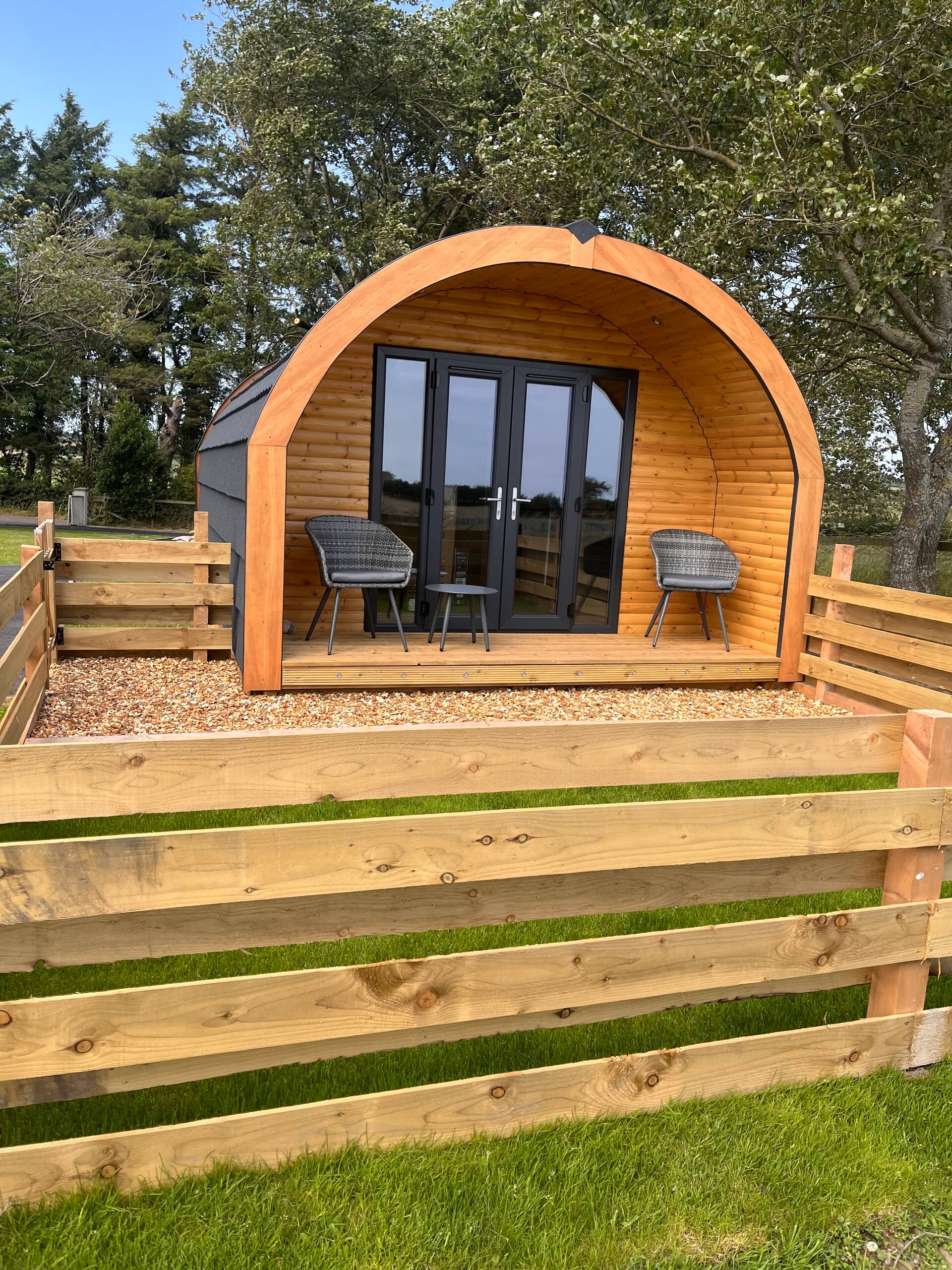 Stunning Rural Cabin-Scotland-Dumfries and Galloway-Cluaran Cabins-Solway Breeze — photo 2