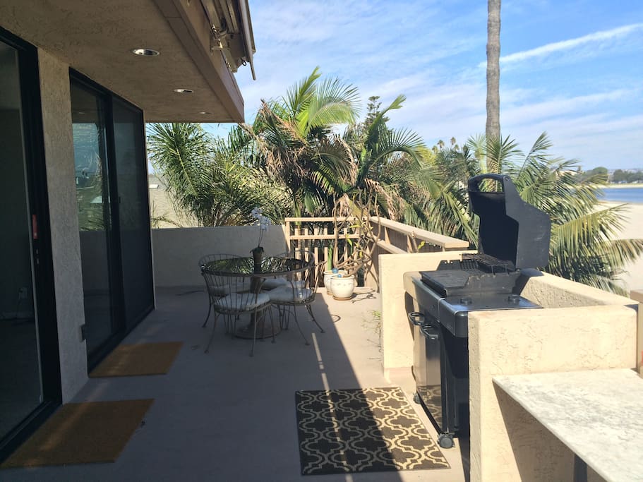 Balcony is prefect for BBQing, dining and...