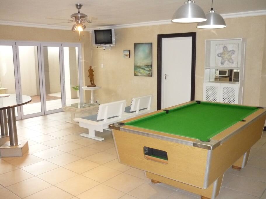 Downstairs communal living area