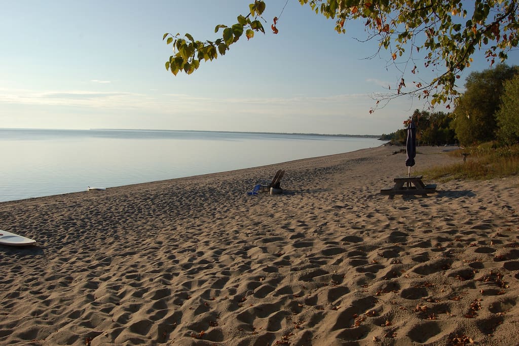 Notre plage privée !