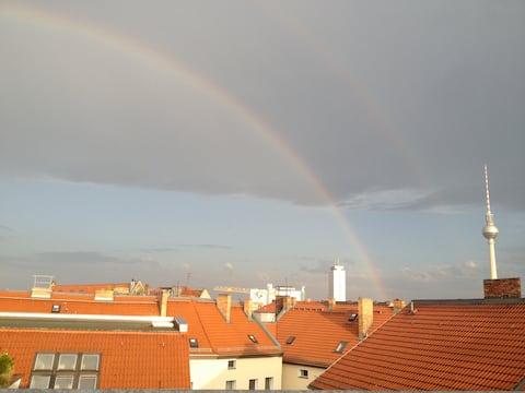 Top performing Airbnb: Maisonette best location 2 balconies Berlin-Mitte in Mitte