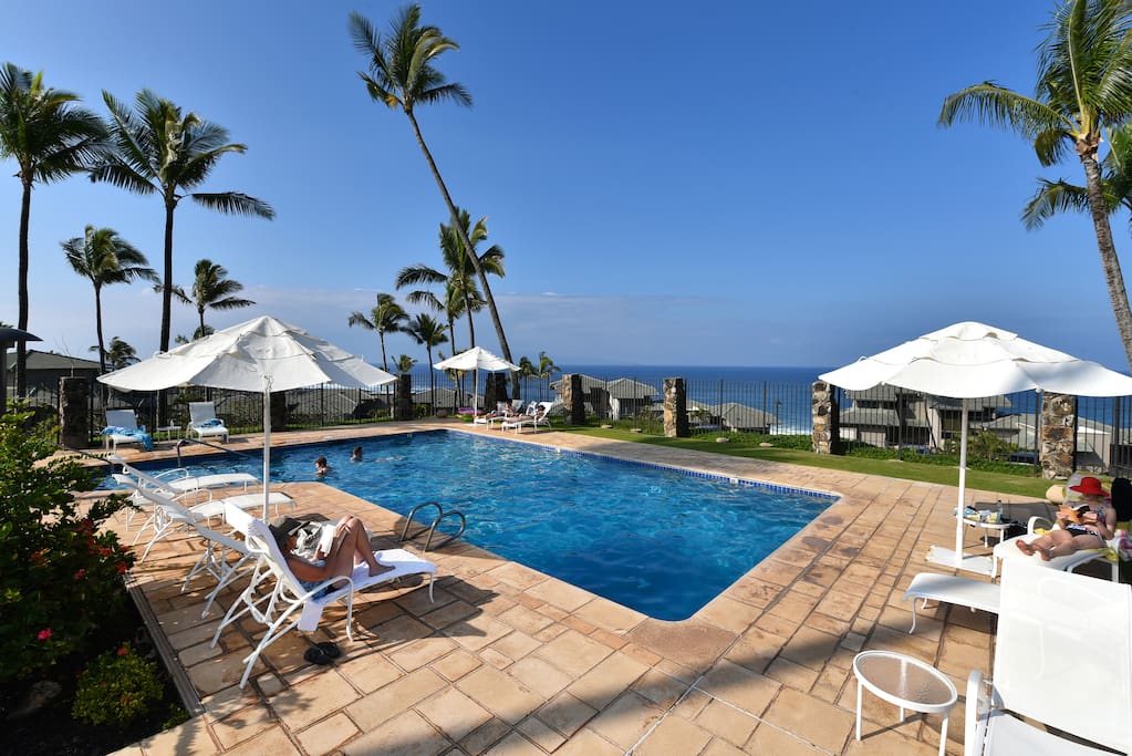 One of the beautiful Kapalua Bay Villas pools!