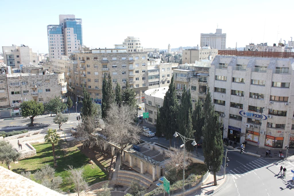 view from apartment