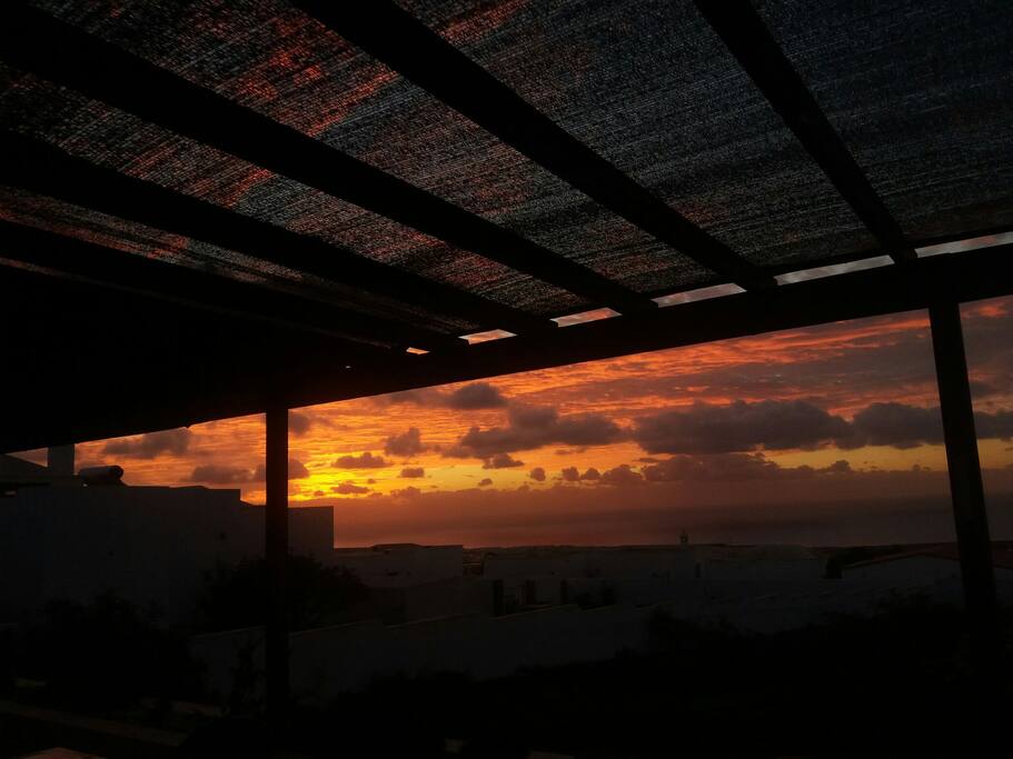 beautiful sunrises from the comfort of your bed