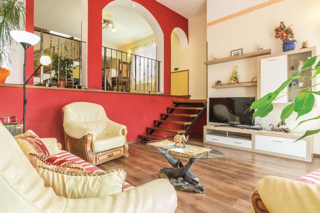 Living room, Surface: 25 m²
