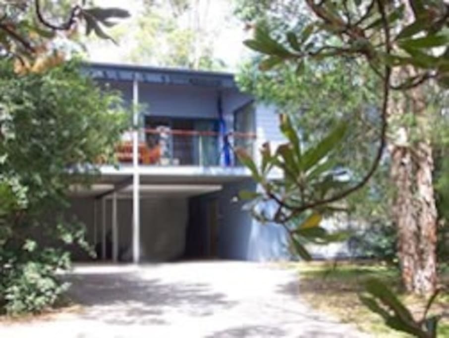 Front view of house