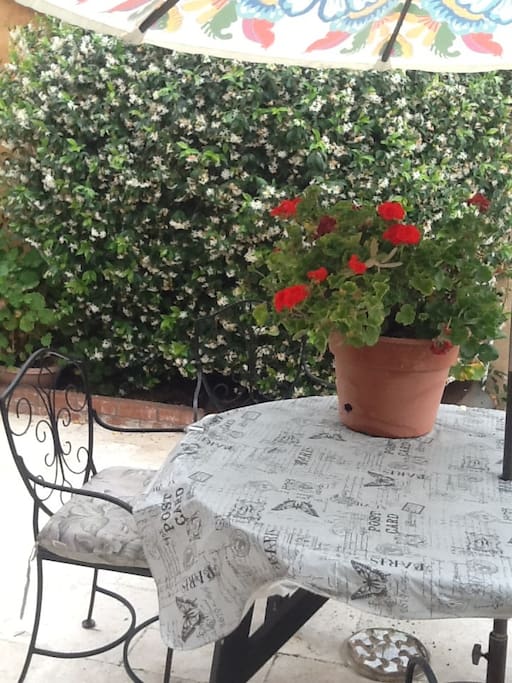 Your private patio
