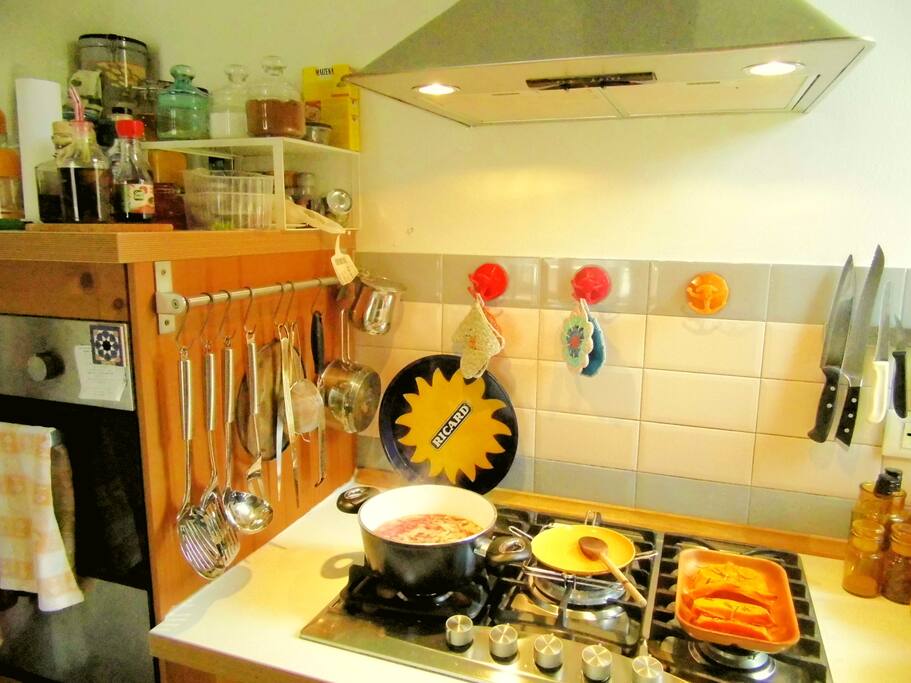 Potrete dare sfogo alla vostra passione culinaria